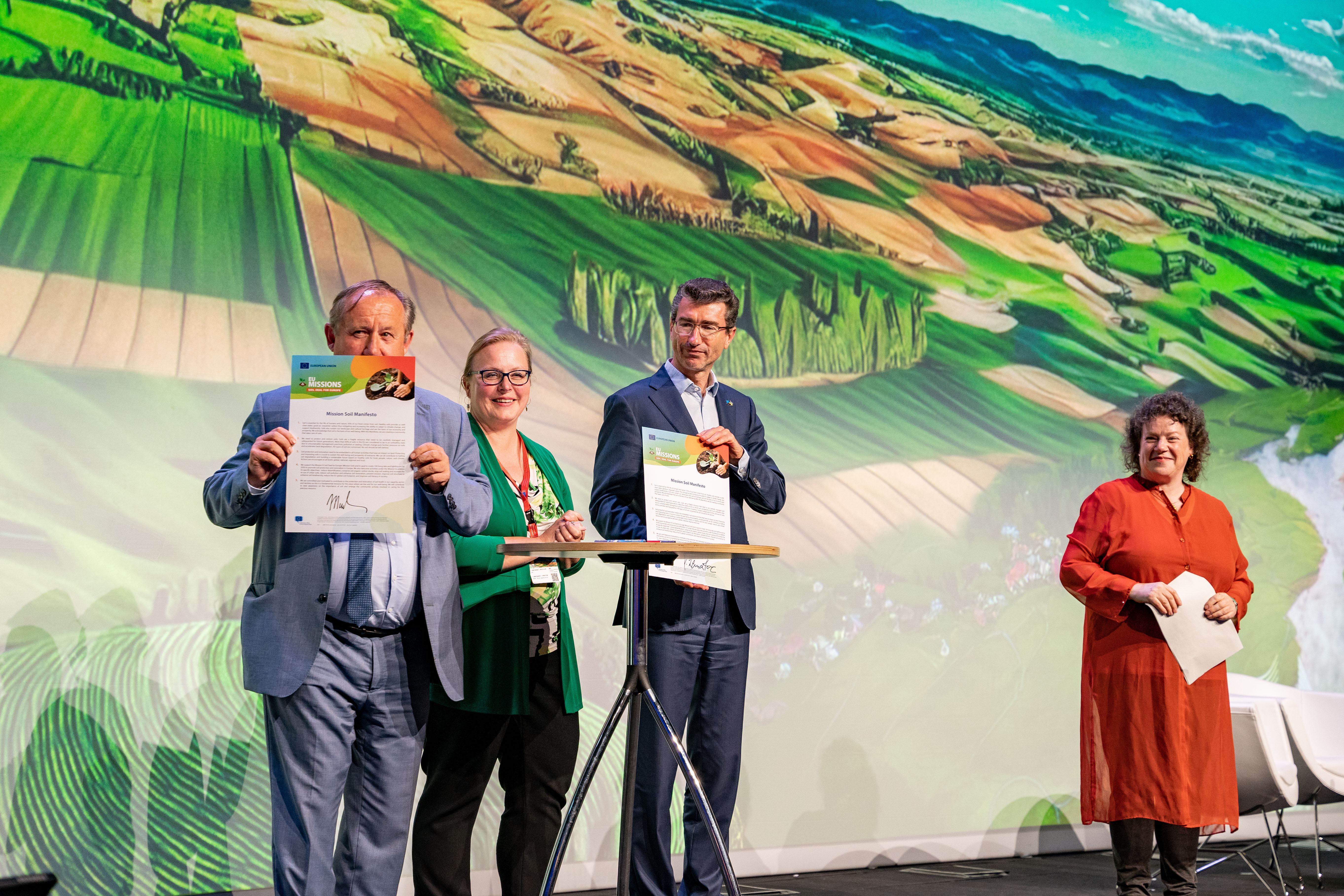 Wolfgang Burtscher, Kerstin Rosenown, Marc Lemaître, Tasmin Rose – 2023 EU AgriResearch Conference
