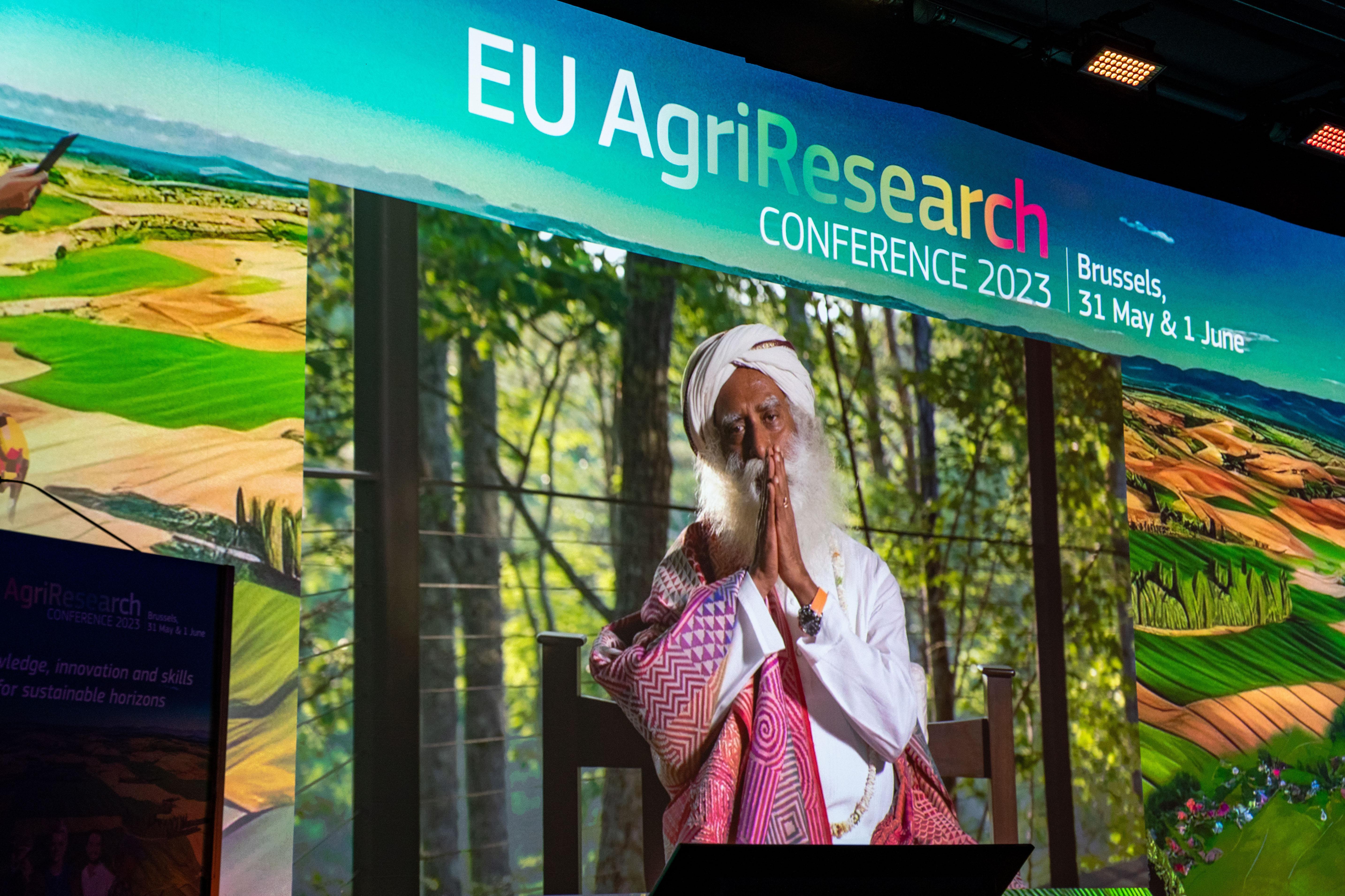 Sadhguru – 2023 EU AgriResearch Conference