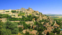 A hilltop town in Italy