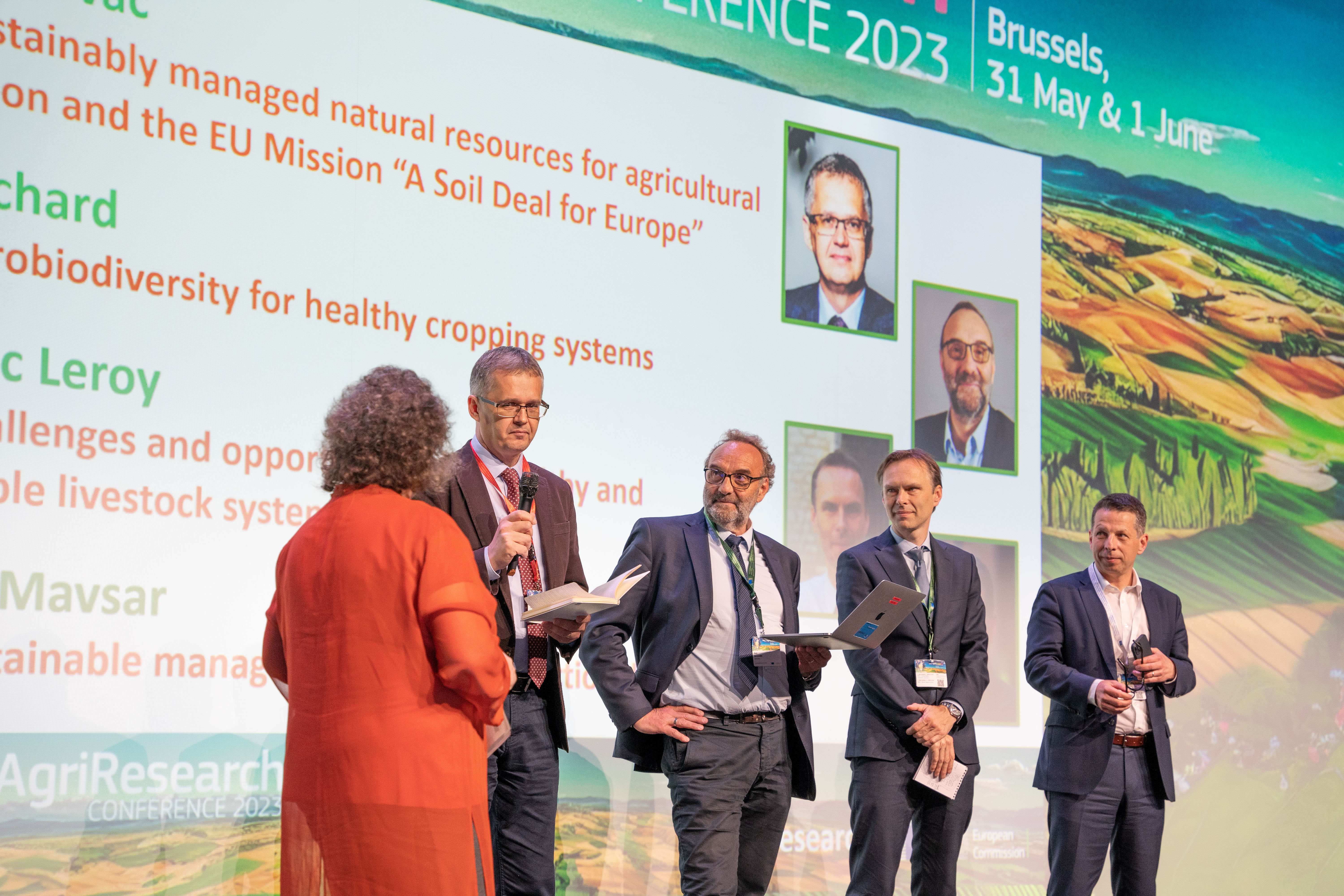 Tamsin Rose, Martin Kováč, Guy Richard, Frédéric Leroy, Robert Mavsar – 2023 EU AgriResearch Conference