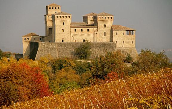 Zámok Torrechiara, Taliansko
