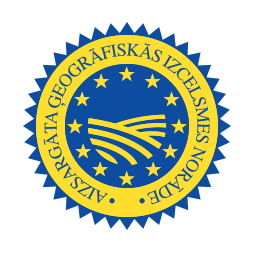 Image: Aizsargātas ģeogrāfiskās izcelsmes norādes (AĢIN) logotips