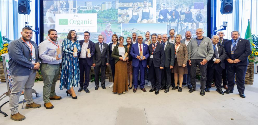 EU organic awards 2023 group photo